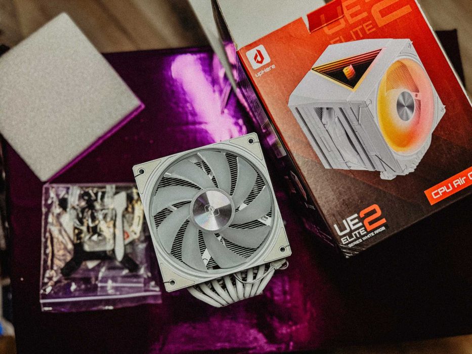 Răcitor CPU upHere ARGB 120mm cu turn dublu și 8 țevi