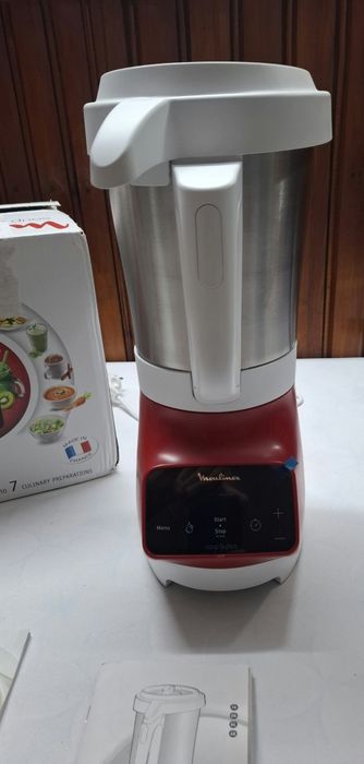 Moulinex Блендер,супник,смутита,натрошен лед,1100W,Купа 2л,3програми