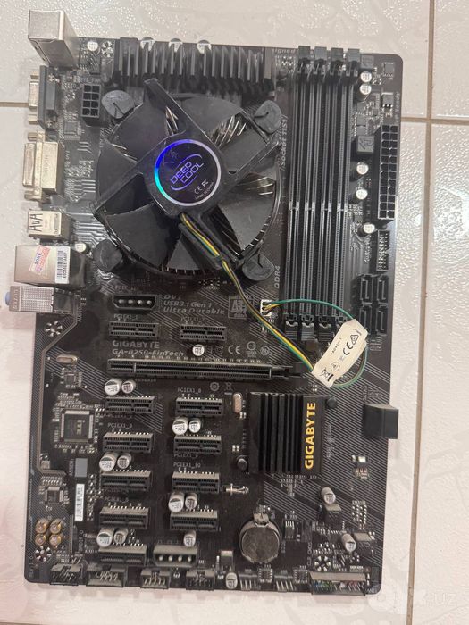 Gigabyte B250 FinTech — sotiladi
Holati yaxshi, ishlashi joyida. Intel
