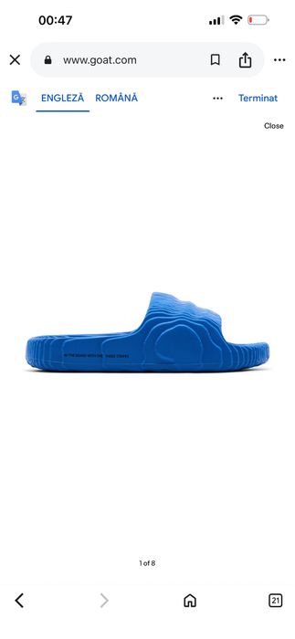 Papuci adidas adilette 22