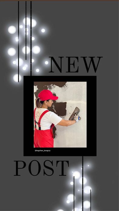 25 жыл тәжірибелі маляр- декоратор