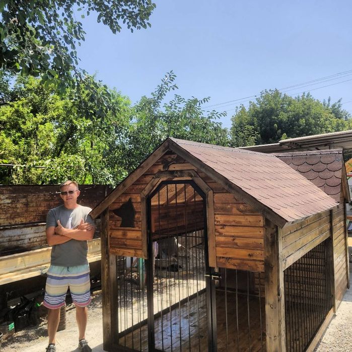 V.I.P вольер, эксклюзивный мини-домик, будка