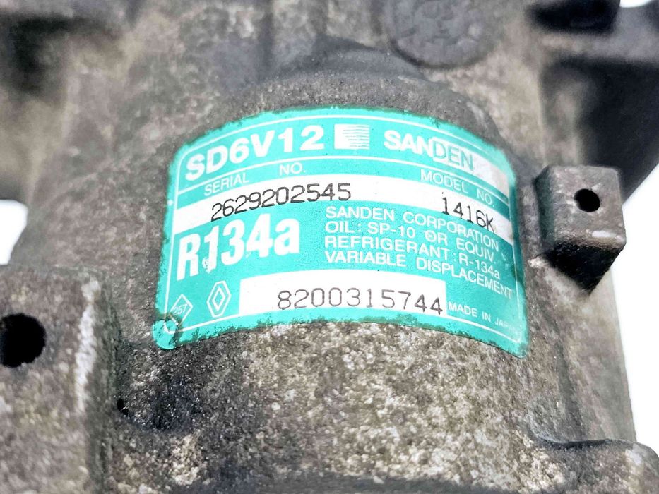Compresor clima Renault Megane 2 [Fabr 2002-2008] 8200315744 1.5 DCI K