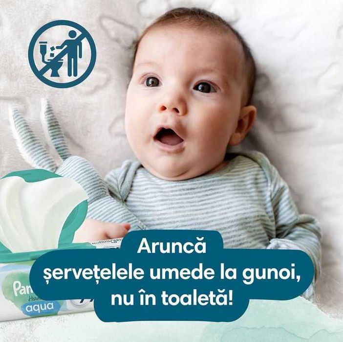 Servetele umede Pampers
