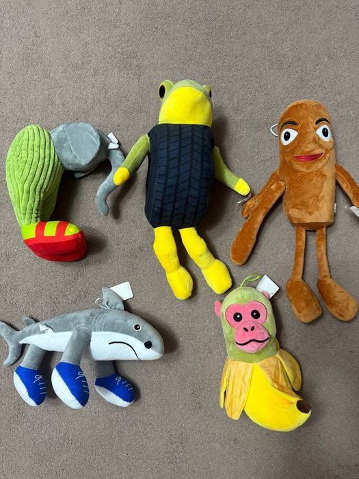 Мягкие игрушки Итальянские мемы italian brainrot. Цена за 1 шт. Новые.