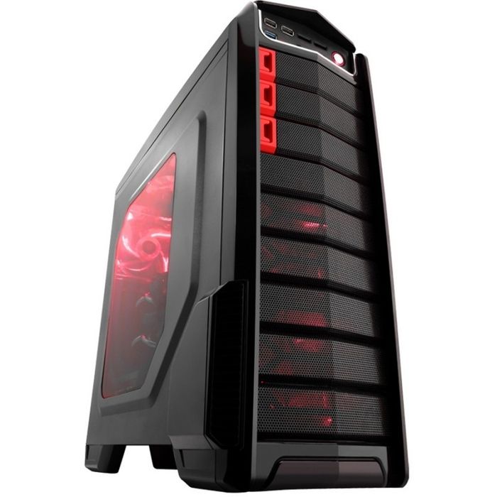Carcasă PC Gaming Game Daemon + Sursă Thermaltake 600W