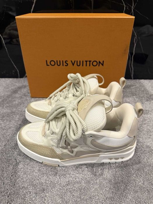 #EDITIE LIMITATĂ# Louis Vuitton LV Skate Bej Crem - Verificare Colet