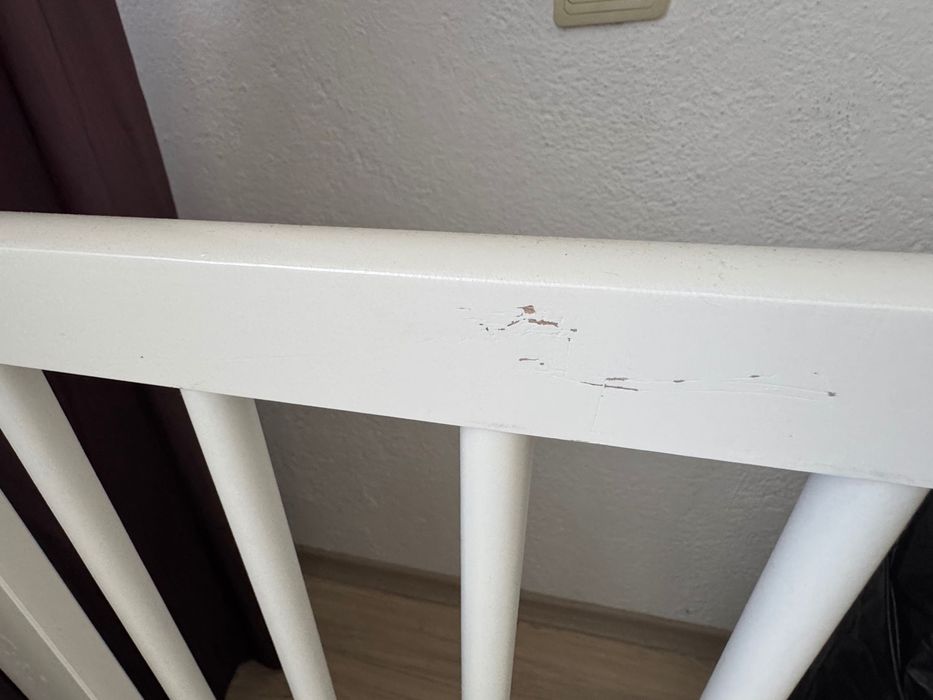 Бебешка кошара IKEA GULLIVER 60/120 + матрак + протектор + обиколник