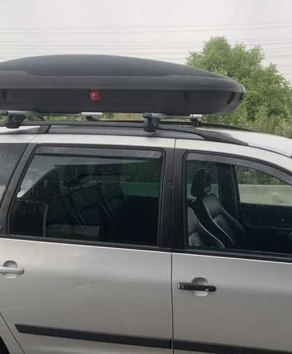 Автобокс Art Plast 133x77.8x34.5cm с ключ, 320 литра - черен карбон