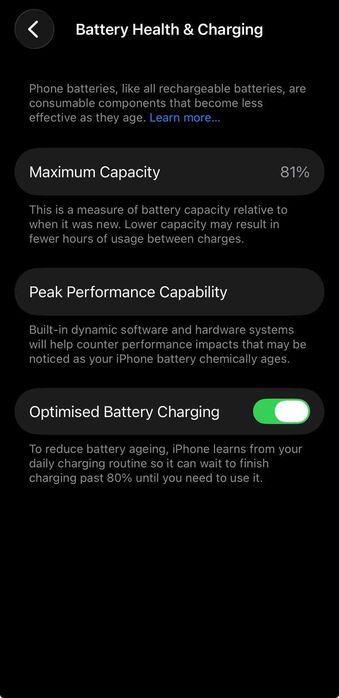 iPhone 13 mini 256 GB albastru impecabil