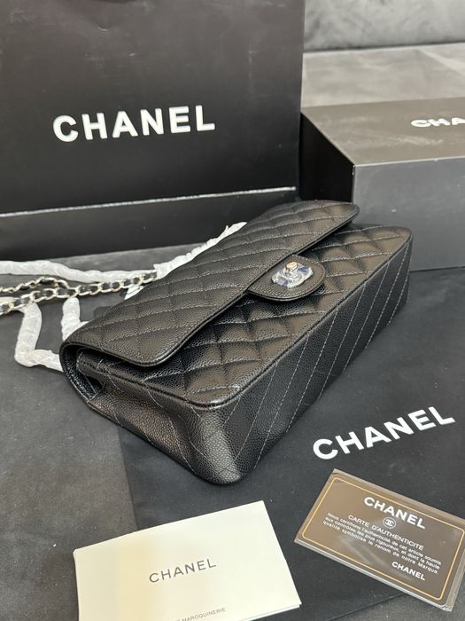 Chanel Double flap caviar Leather - 25cm/premium/video