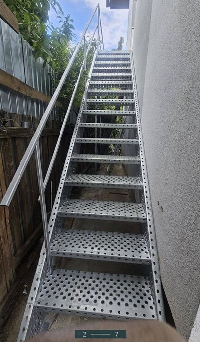 Grătare zincate galvanizate