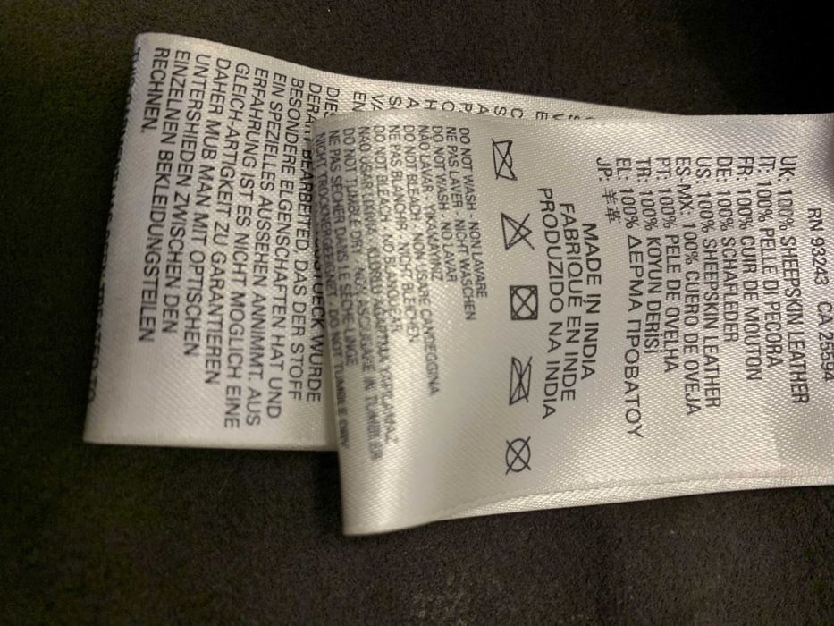 Geaca Diesel S model camo, piele oaie