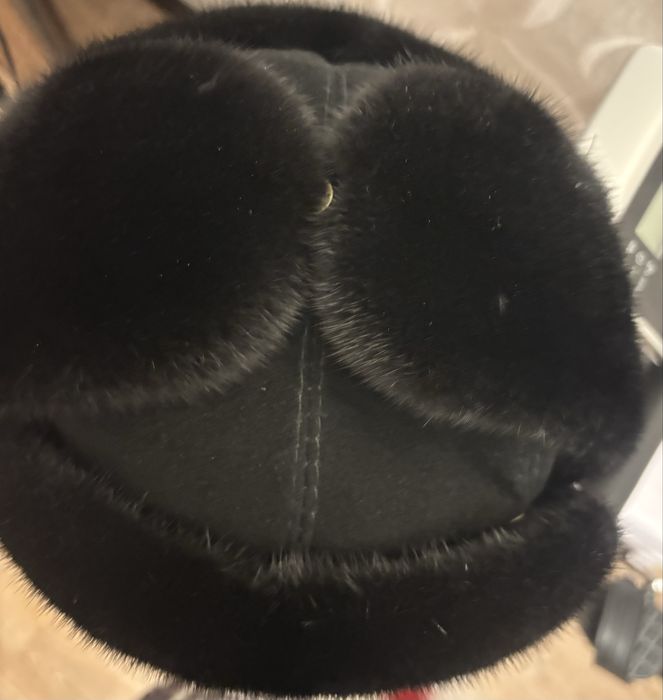 Норковая шапка ушанка