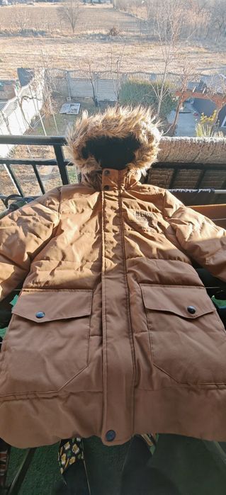 Топло зимно яке дълго за момче
