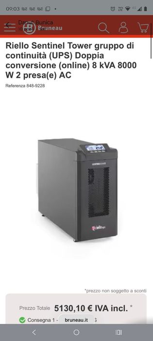 Grup de continuitate sentinel tower 8 kw