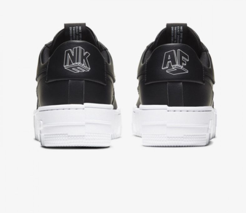 nike air force 1 pixel black