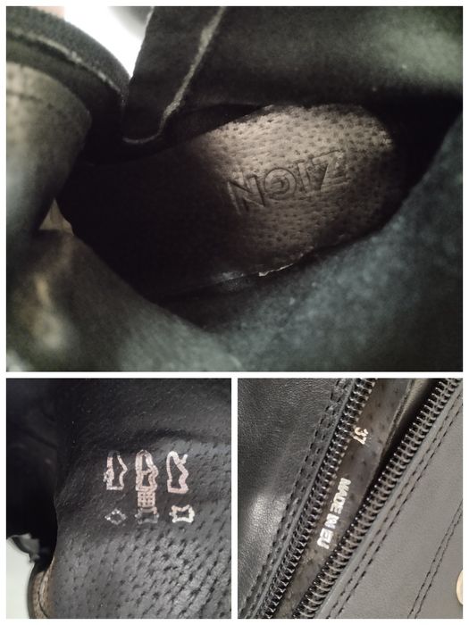 Нови Zign и Zara Дамски Боти Естествена Кожа Номер 37