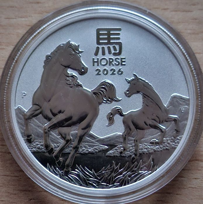 1 oz, Лунар, 2026 - Година на коня