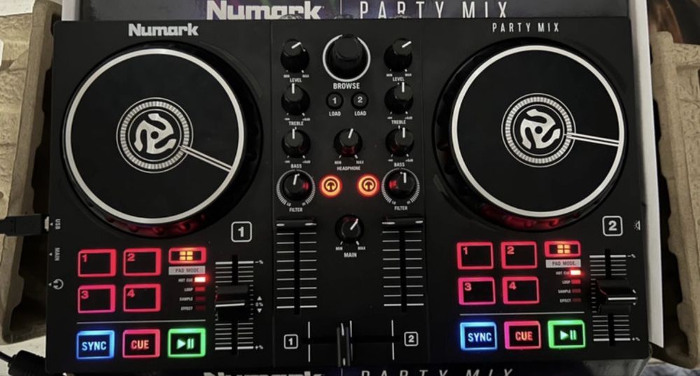 Placa dj numark nou nouță