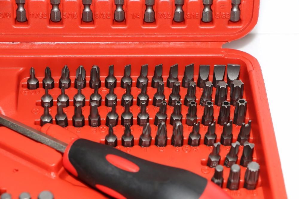 комплект битове, накрайници 113 бр., немски, внос от Германия