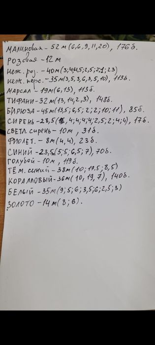 Капрон в новом состоянии