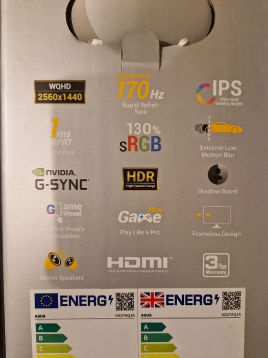 Monitor Asus Tuf VG1A