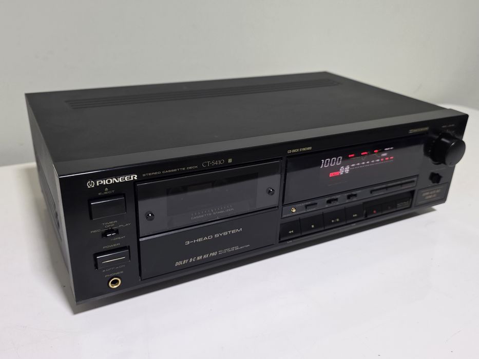 Триглав касетен дек Pioneer CT-S410 – С топ калибрация (Super Auto BLE)