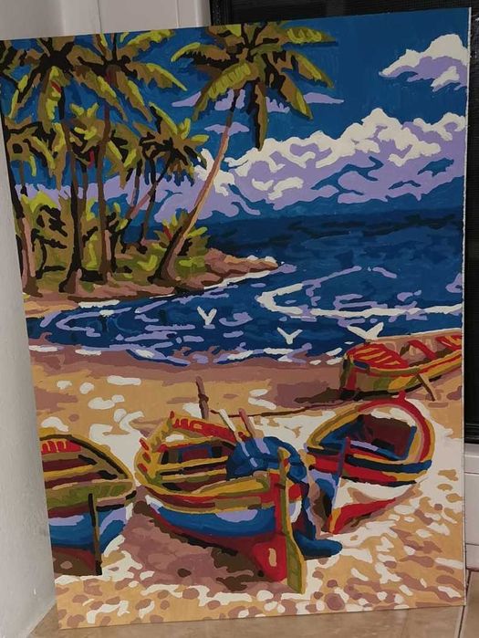 Tablouri pictate manual