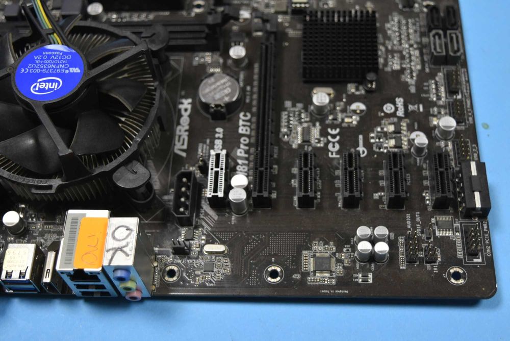 Asrock H81 Pro BTC + CPU Xeon E3-1231 V3 1150 socket - I7 analog 4770