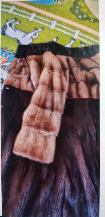 Haina din blana de vizon