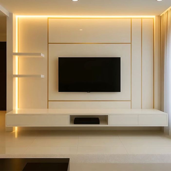 установка телевизоров на стену