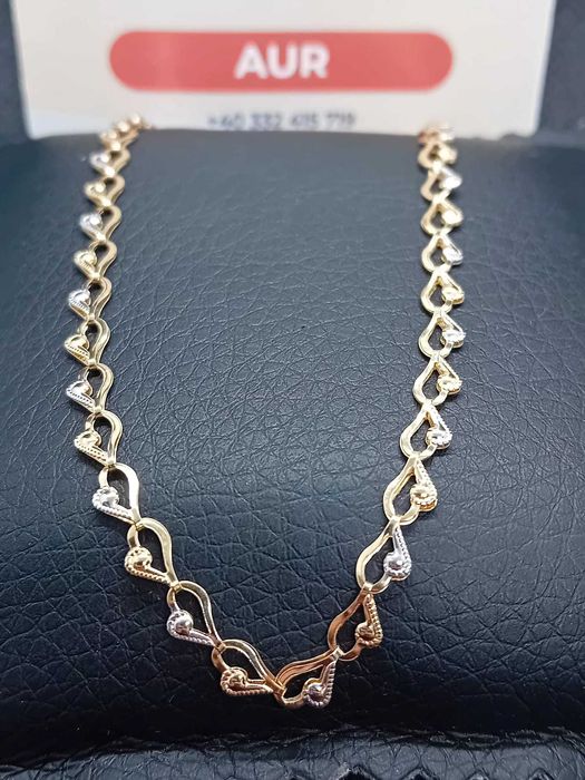 Lant aur 14k 4.46g (B.25390.1 AG31 Barboi) Garantie 2 ani!
