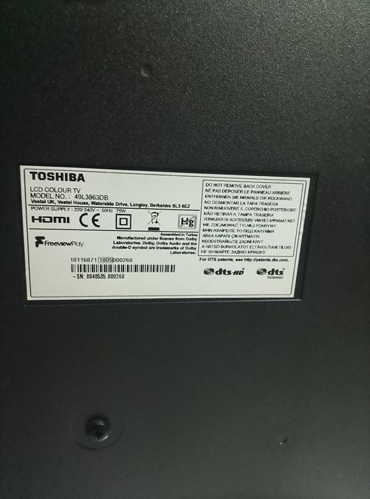 Smart TV 127 CM Toshiba