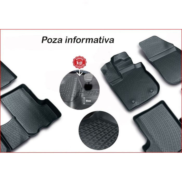 Covoare cauciuc stil tavita VW GOLF IV 1997-2006