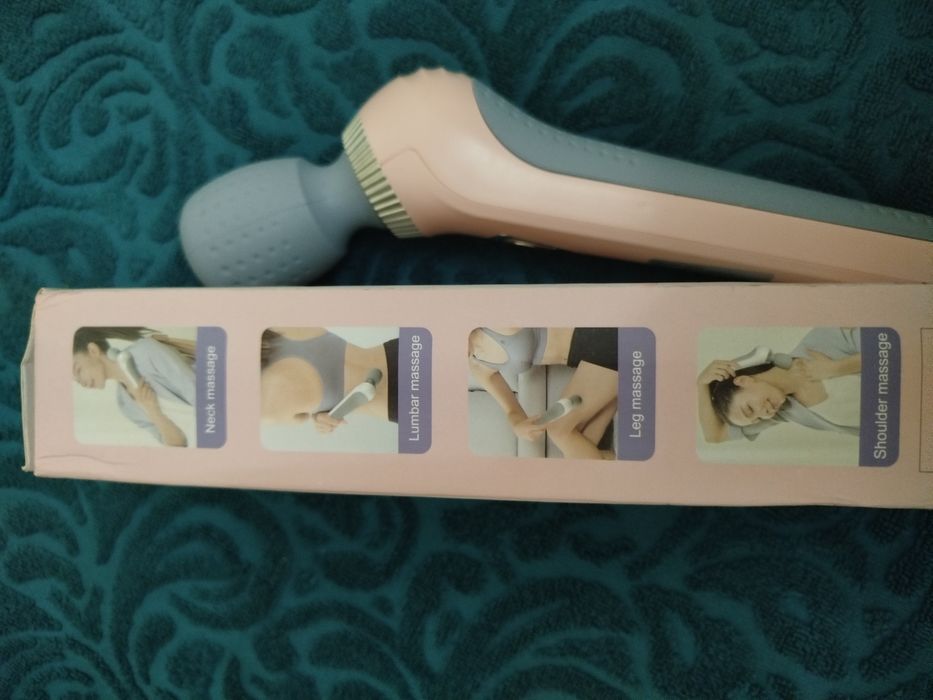 Эл.массажер новый в упаковке.