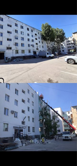 Фасадные работы.