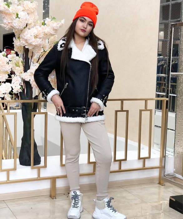 Продам дубленку из натуральной овчины