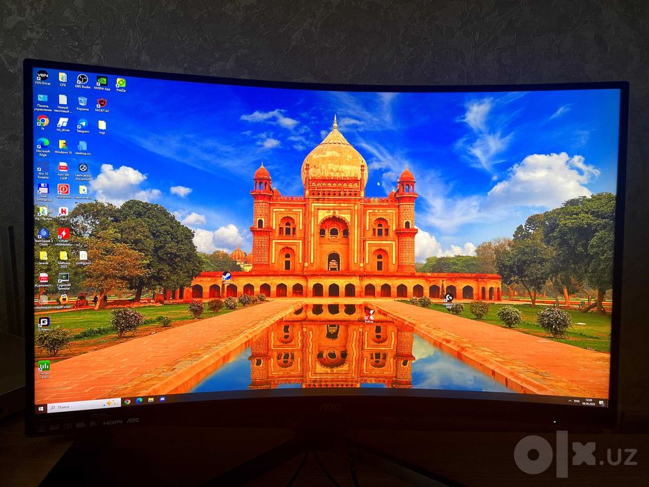Монитор AOC CQ27G3S VA 27" 2K Curved