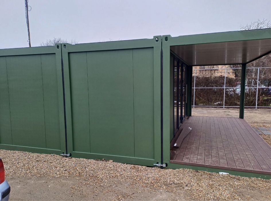 Vabd container cu alubond placat desing modern producator containere