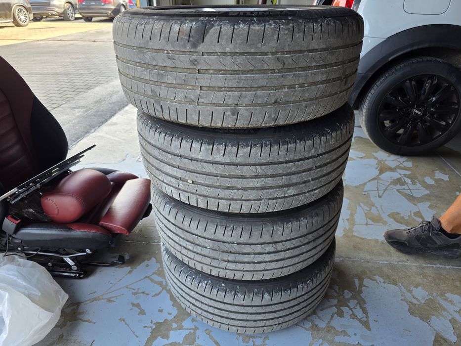 Гуми с Джанти за Audi A6,A7 235/55 R17 Hankook 2024 dot