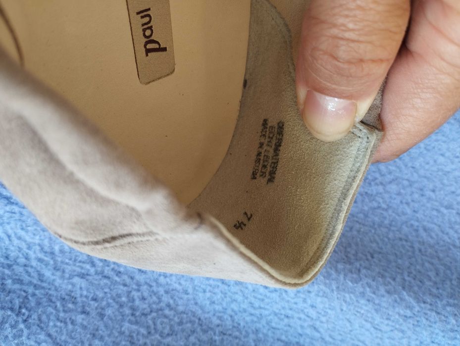 Лоуфъри Paul green и Clarks номер 41.