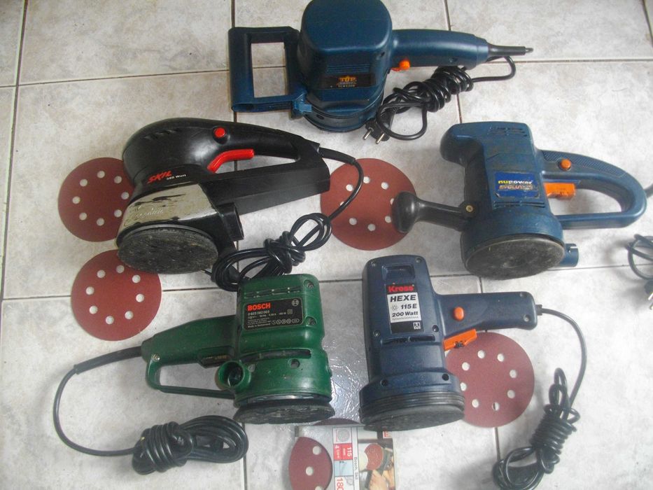 430W-380W-200W-190W-Ексцентър Виброшлайф-Skil-Top Craft-Kress-Bosch
