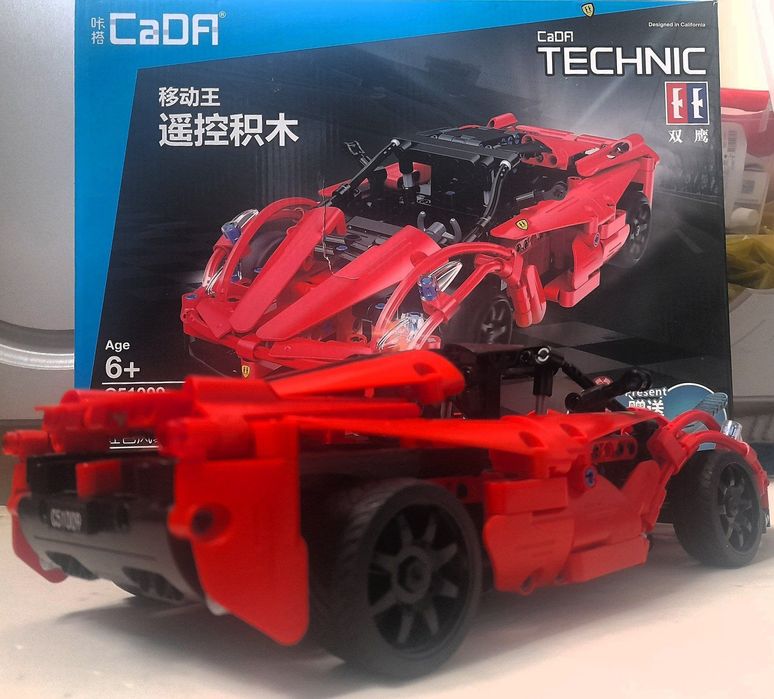 Конструктор CaDA Technic Red Storm (C51009) с коробкой и инструкцией