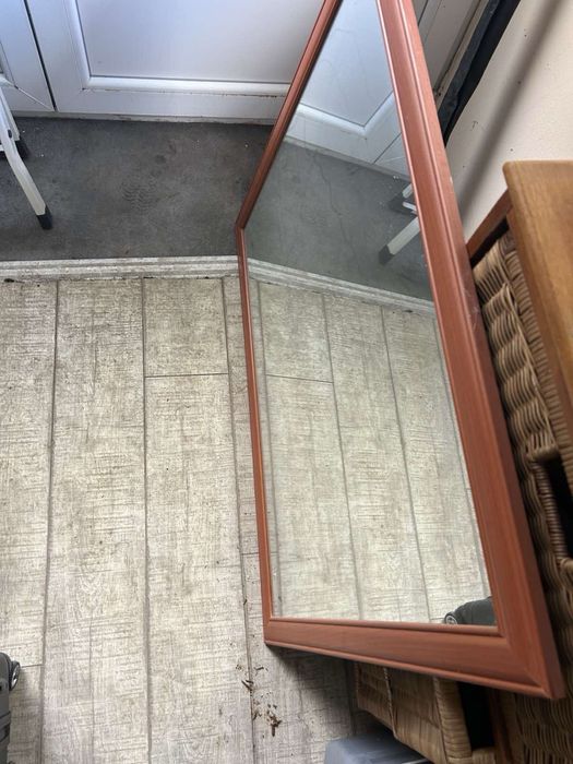 Портманто комплект с огледало,закачалка и горна козирка