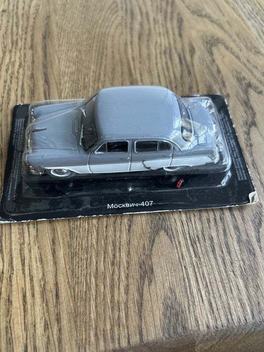 Колекционерски Москвич-407 (1:43) – Hachette – Чисто нов