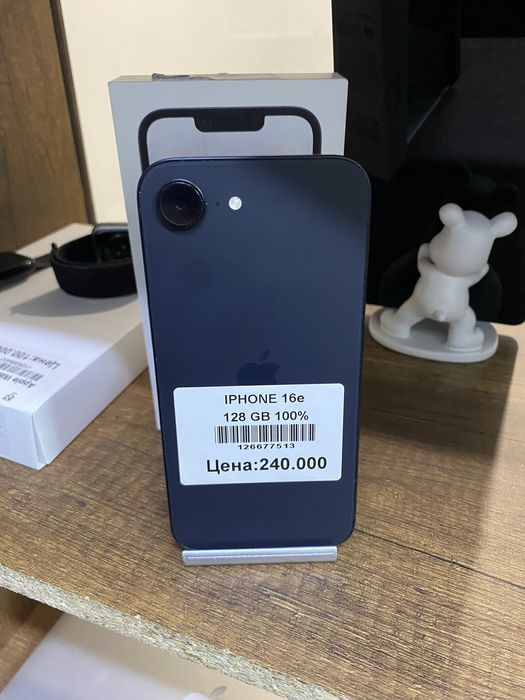 iPhone 16e 128gb 100%