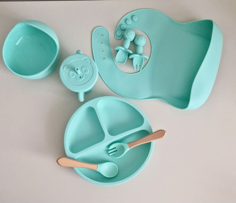 Детская силиконовая посуда