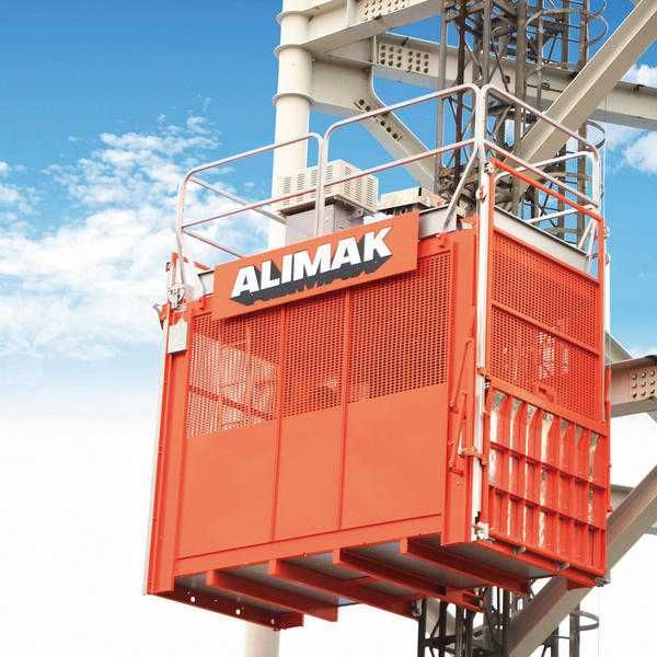 аренда грузового лифта (Мачтовый подъемник) ALIMAK SC 45/32