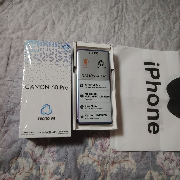 Обмен новий tecno camon 40 pro 4g на honor x9d